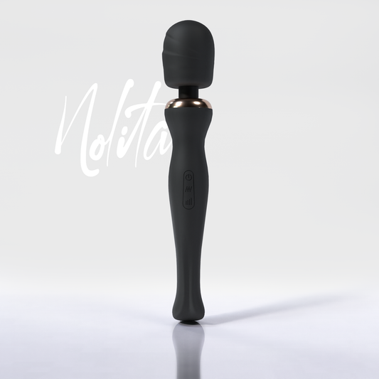 wy0543-black-wand-massager gallery image 1