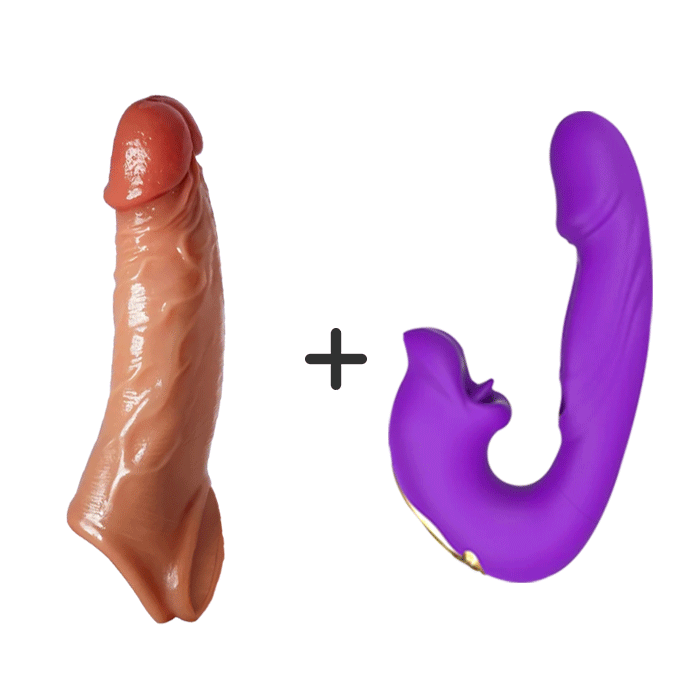 buyging™-app-controlled-9-vibrating-penis-extender-sleeve-with-cock-ring-217223925033 gallery image 2