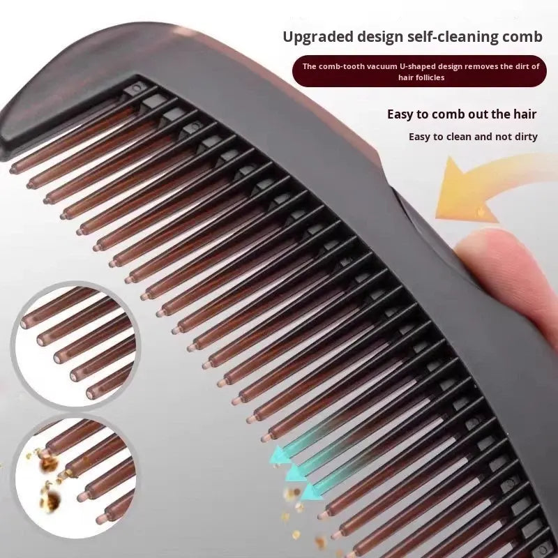 Energy Comb Scalp Hollow Comb Oil Head No Need to Wash Hair Massage to Remove Oil Cleaning Comb Hair Styling Tool