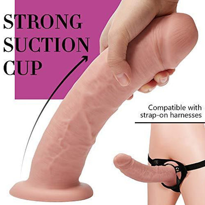 8-inch-huge-glans-realistic-dildo gallery image 4
