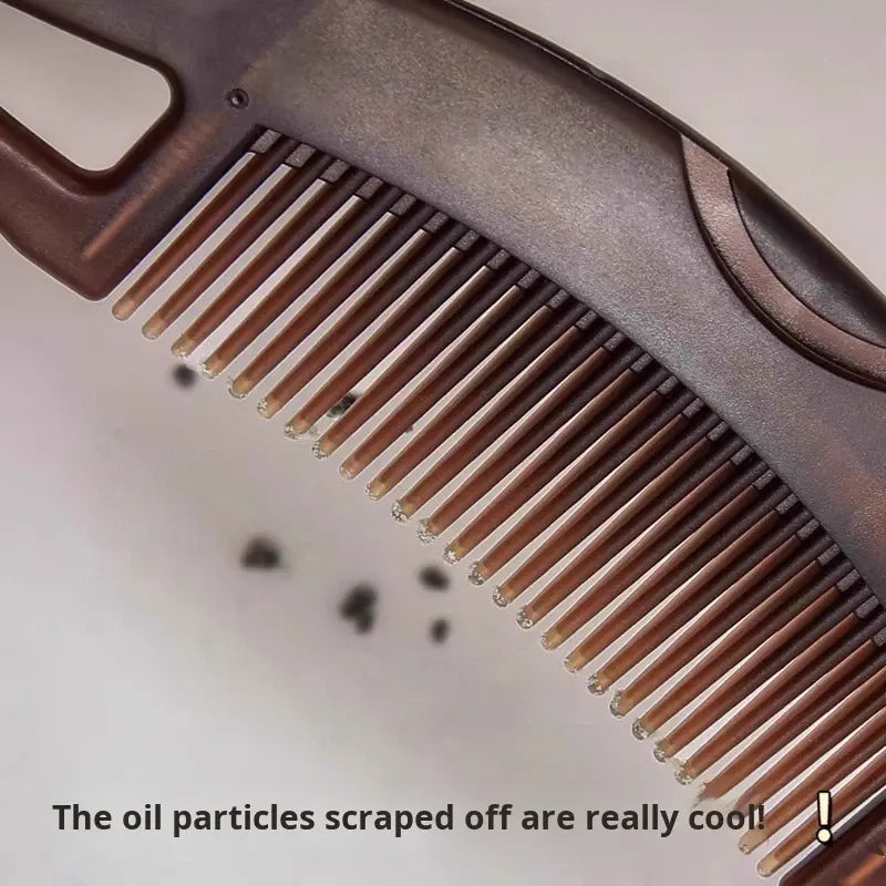 Energy Comb Scalp Hollow Comb Oil Head No Need to Wash Hair Massage to Remove Oil Cleaning Comb Hair Styling Tool