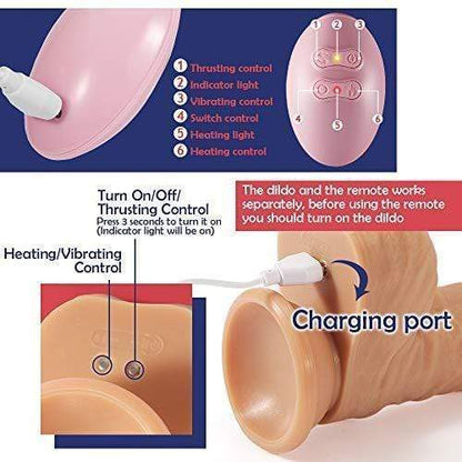 3-fuctions-multiple-combination-life-like-dildo gallery image 5