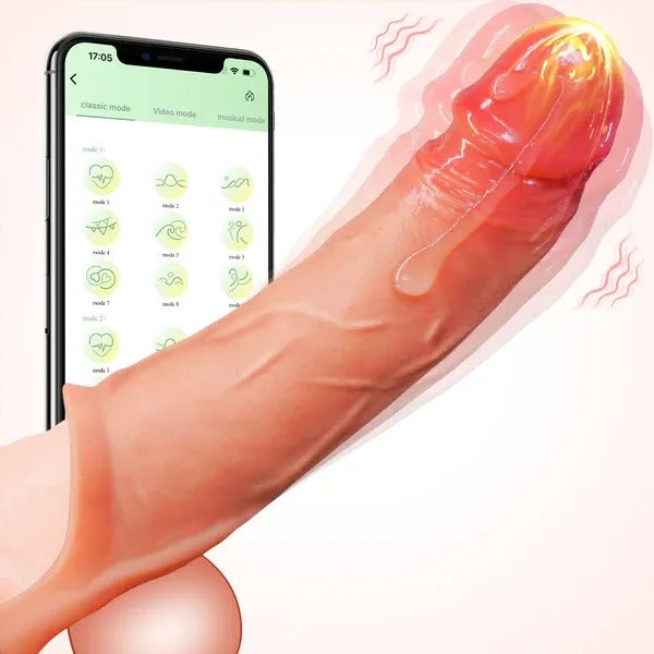buyging™-app-controlled-9-vibrating-penis-extender-sleeve-with-cock-ring-217223925033 gallery image 6