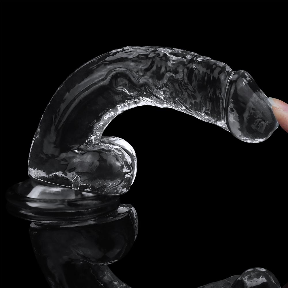 7-5-clear-realistic-dildo-with-suction-cup gallery image 6