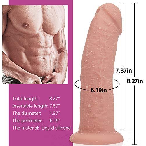 8-inch-huge-glans-realistic-dildo gallery image 8