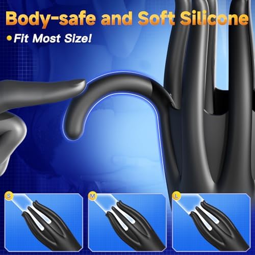 2-in-1 Male Vibrator & Masturbator - 10 Powerful Vibrations for Penis Training & Stimulation-LW