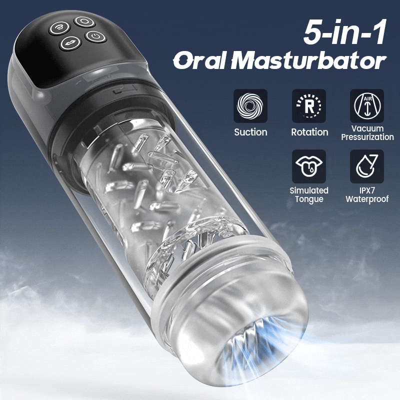 Sucking Rotating Male Stroker Masturbator