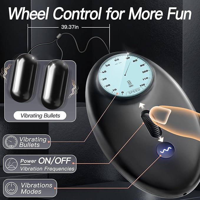 Sexoralab 6IN1 Male Masturbator 2 Pack Male Vibrator Penis Pump Stroker Pocket Pussy with CVT & Visual Controller, 8 Vibrating & 12 Frequencie