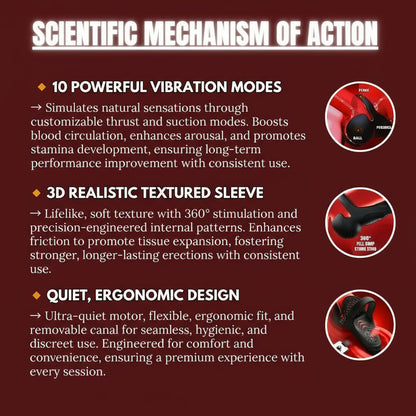 Novelleon™ VitalEngine Pro Upgraded: The Leading 5-in-1 At-Home Device Using Advanced Precision Technology to Reverse ED & PE, Maximizing Both Length and Hardness