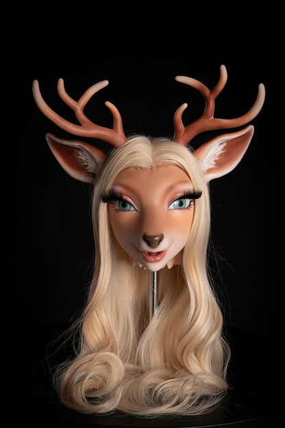 MoonVale Doll | Cerina - 170cm/5ft7 G-Cup Unmarked Deer Furry Silicone Sex Doll