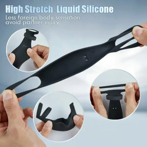 [BIG SALE] SemenSentry - 9 Vibrating Efficient Cock Ring