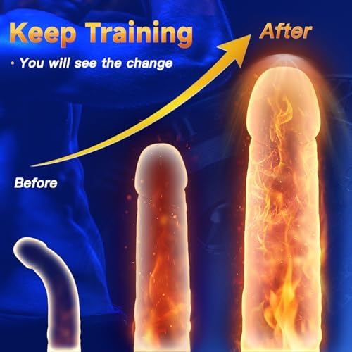 2-in-1 Male Vibrator & Masturbator - 10 Powerful Vibrations for Penis Training & Stimulation-LW