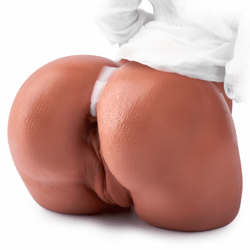 Maya - 4.63 lbs Brown Doggie Realistic Butt for Man Masturbator
