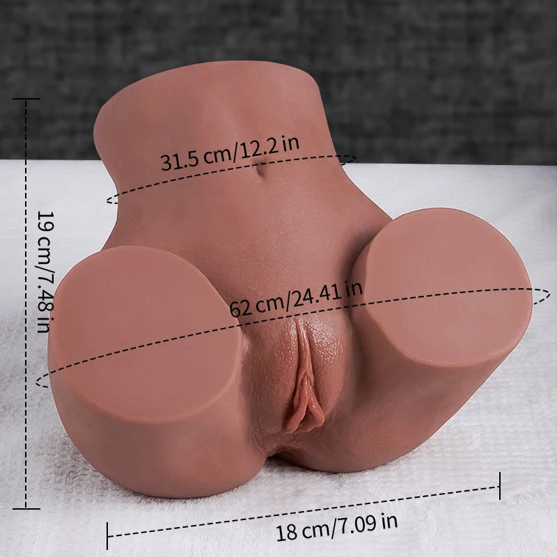 Latina Hot Dancer Booty Masturbator Full Curves Lifelike Flesh Feel Realistic Butt Sex Doll-Luna Caliente
